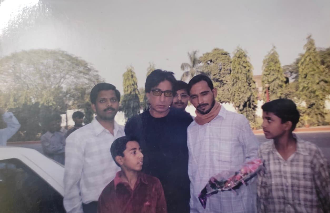 Shakti Kapoor at Hotel Vasant from the family archive