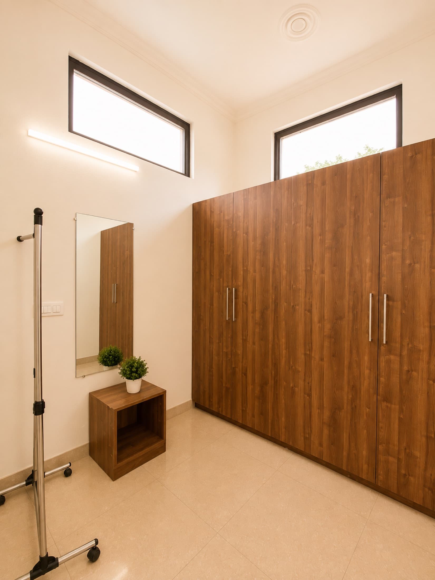 Premium Villa Room wardrobe at Hotel Vasant